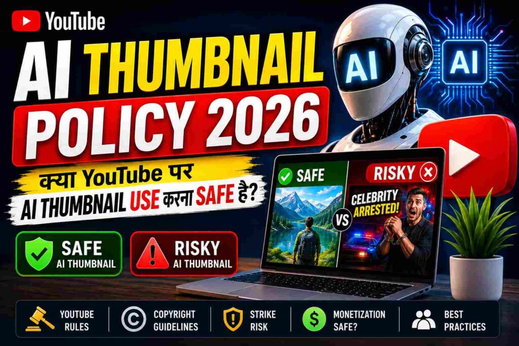 Youtube AI Thumbnail Policy 2026