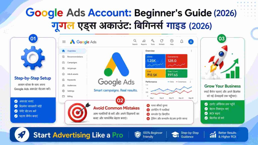 Google Ads Account कैसे बनाएं?