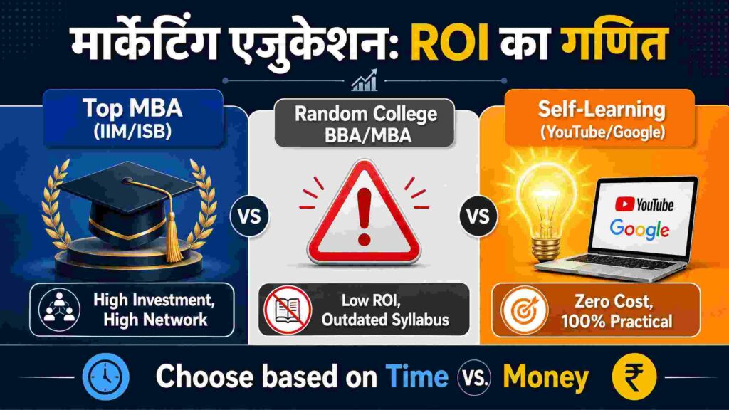 Digital Marketing का असली गणित, जो कोई नहीं बताता, ₹75,000 vs ₹95,000 vs ₹1,50,000+ :